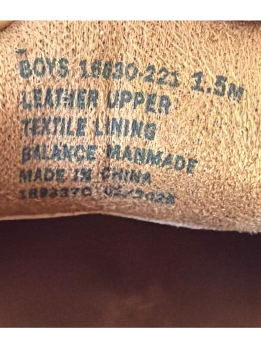 Florsheim Supacush Jr Cognac Brown Plain Toe Oxfords Kids Size 1.5